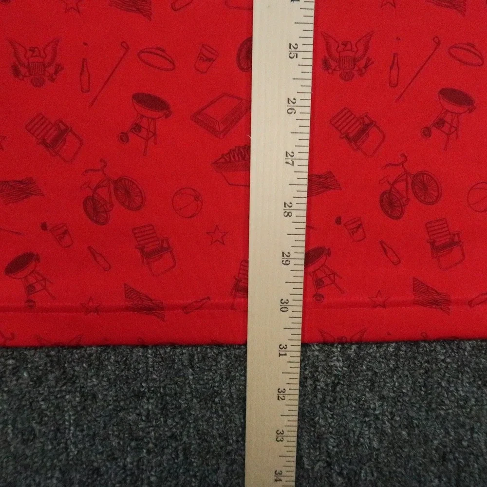 Puma Shirt Men Extra Large Red Volition America Summer Cookout Polo Short Sleeve